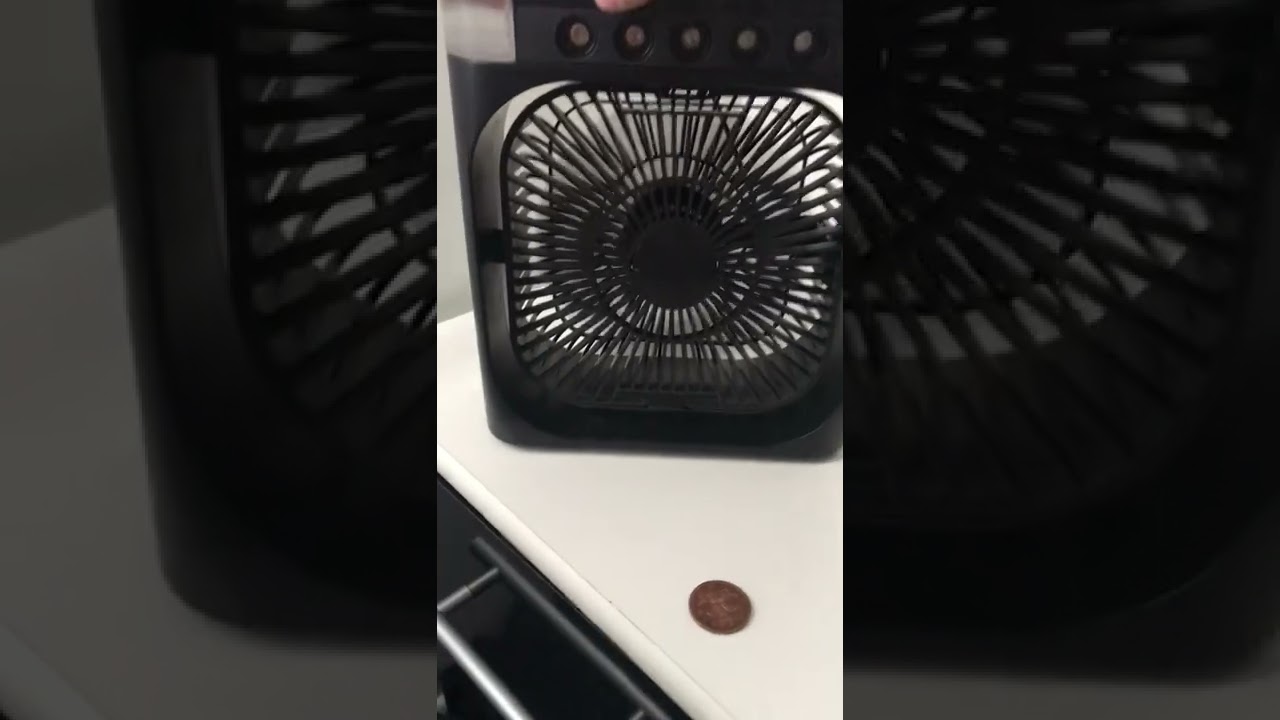 Fan with steam function from TikTok shop