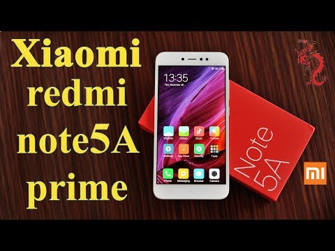 ВЗРОСЛЫЙ обзор XIAOMI REDMI NOTE 5A Prime //Доступный селфи фаблет от Xiaomi