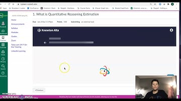 Knewton Alta WalkThrough Spring 2021