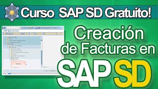 Creación de Facturas en SAP SD+ Curso Gratuito SAP SD en la desc. del vídeo | CVOSOFT.com