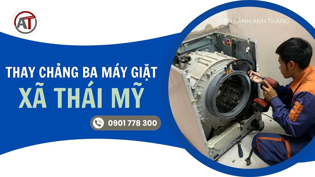 Thay Chảng Ba Máy Giặt Xã Thái Mỹ - Thay Chảng Ba Máy Giặt Electrolux 9KG | Điện Lạnh Anh Thắng