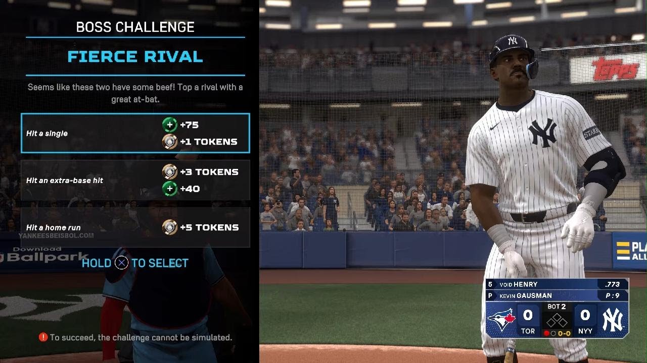 MLB The Show 25 Blue Jays Vs NY Yankees PS5