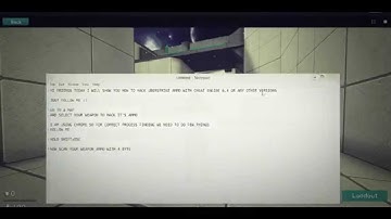 UberStrike Ammo Hack With Cheat Engine 6.4