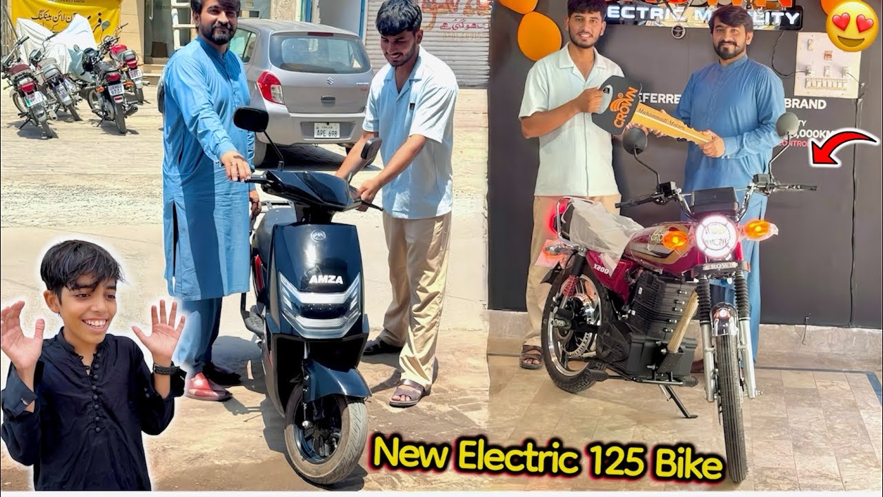 Arslan Ki Scooty De Kar New Electric 125 Bike🏍️ Le Li🥳