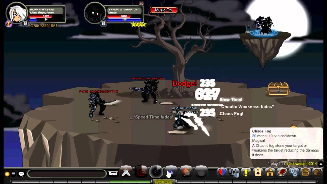 AQW Chaos Shaper Class Guide