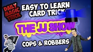 Kids Easy to Learn Cops & Robbers Card Trick - Magic Revealed