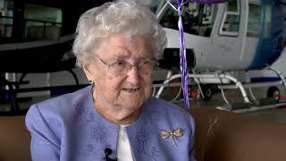 101-year-old Easton woman gets chance to fly again, 85 years after flying with Earhart