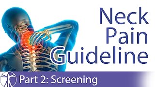 Neck Pain Guideline: Screening | Part 2/7 screenshot 2