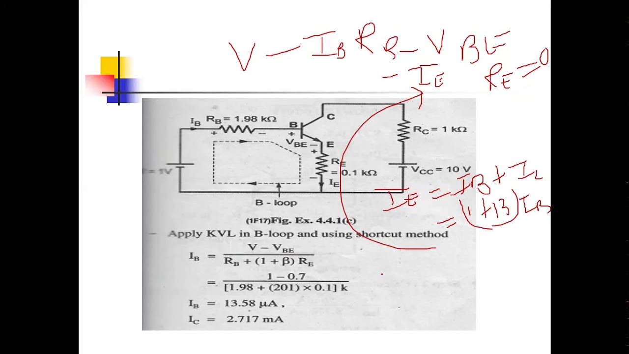Tutorial 6 numerical on low frequency analysis of BJT CE amplifier