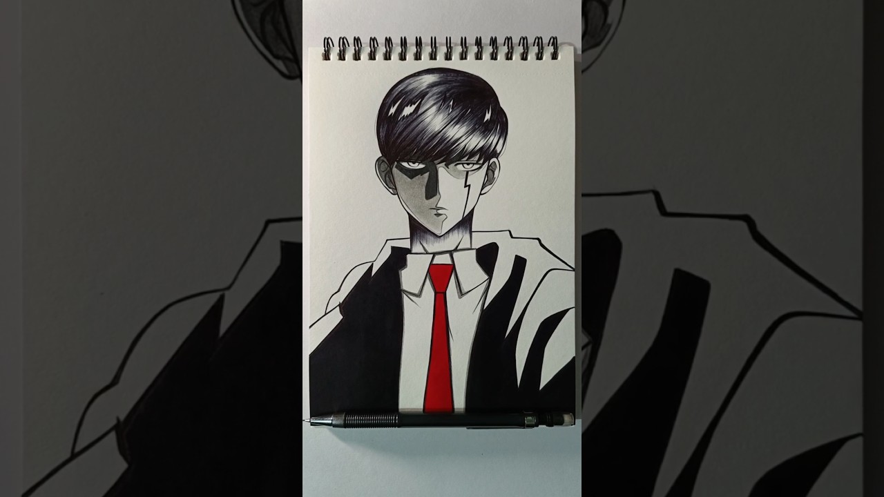 Drawing Mash Burnedead ✨ | Glowart| 