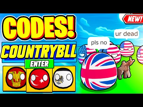 ⚠️New⚠️ ALL WORKING CODES For Countryball Simulator 2024 - Roblox Countryball Simulator Codes 2024