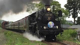 20140505　020　000　門デフC57180　ＳＬばんえつ物語　＠新潟県　新関
