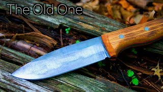 Knife Making For Beginners - The Old One - How to Make A Knife That Looks Old
