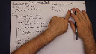 Wahrscheinlichkeitsrechnung - Teil 11.4 - Erwartungswert Bei Linearer Transformation