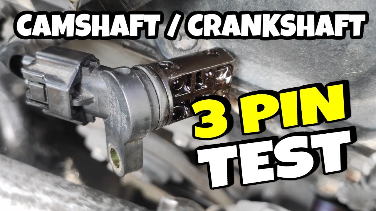Paano magtest ng Camshaft o Crankshaft Position Sensor na may 3 Pin | How To Test CKP / CMP 3 PIN