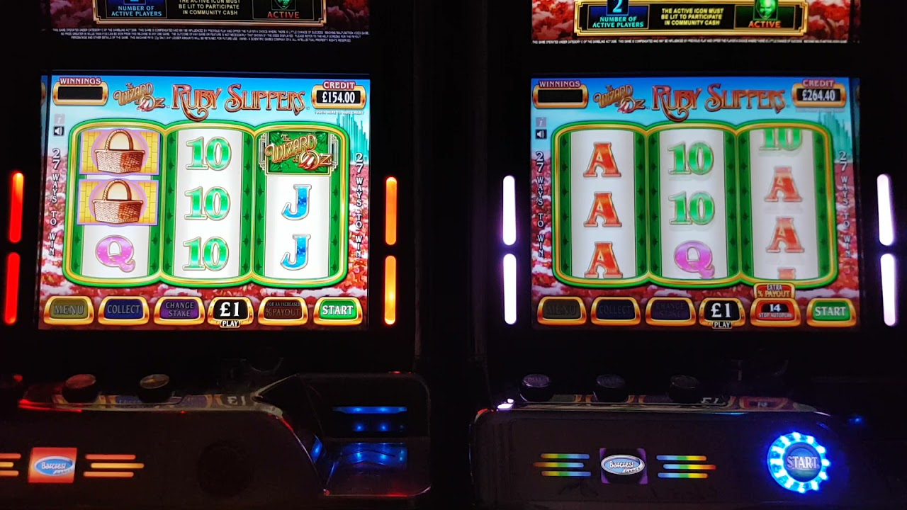 £100 Jackpot The Wizard Of Oz Ruby Slippers (linked)