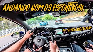 ACELERANDO TUDOKIDA NO GTI MK8 EM NURBURGRING!!