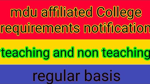 teaching and non teaching vacancy notification#(@poonamjooncommerceclasses