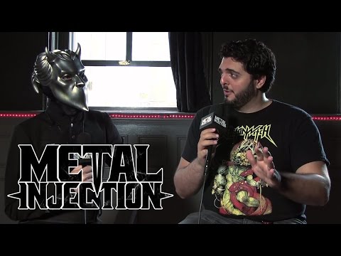 GHOST Interview 2015 - Meliora Recording Stories, Pope vs. Papa Showdown | Metal Injection