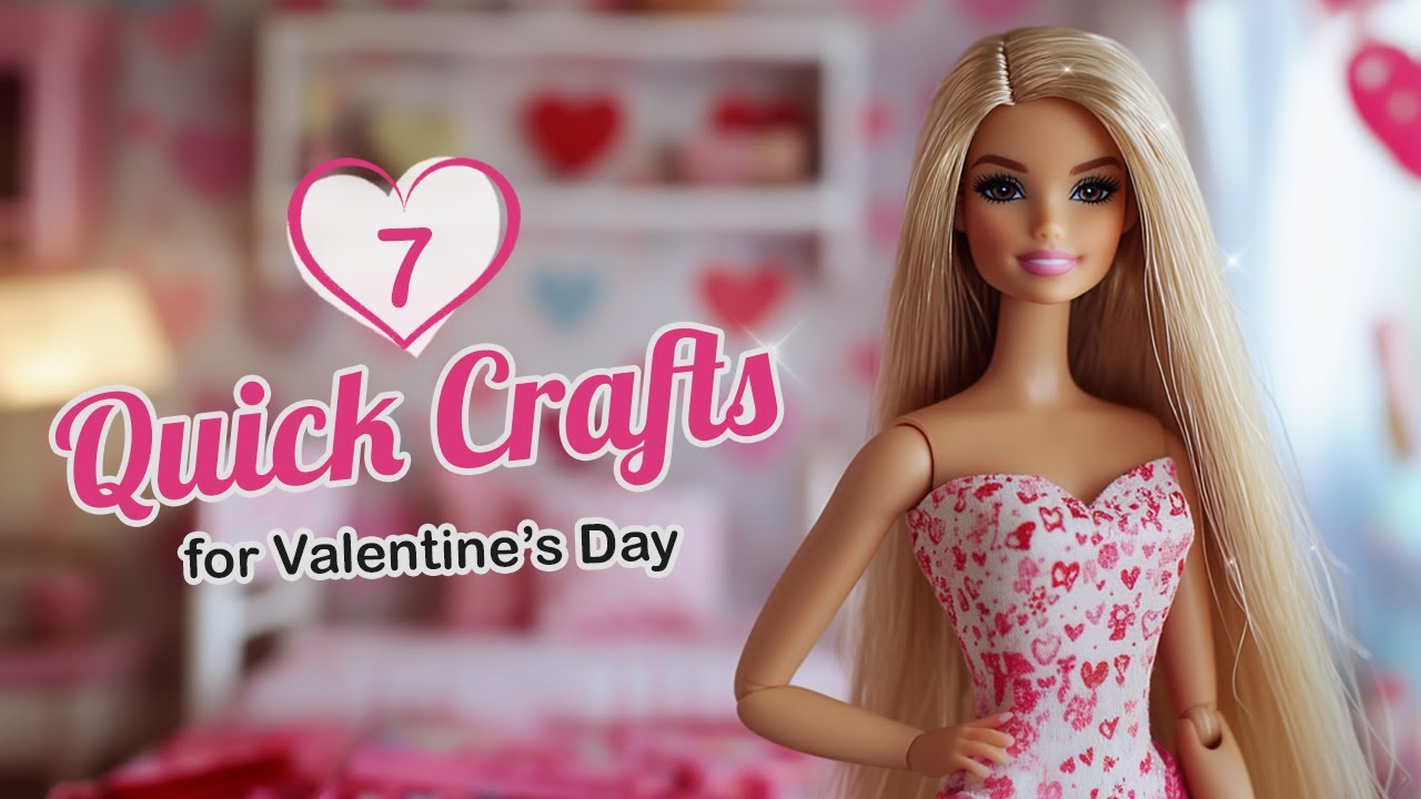 7 Quick & Easy Valentine’s Day Miniature Crafts for Your Dollhouse