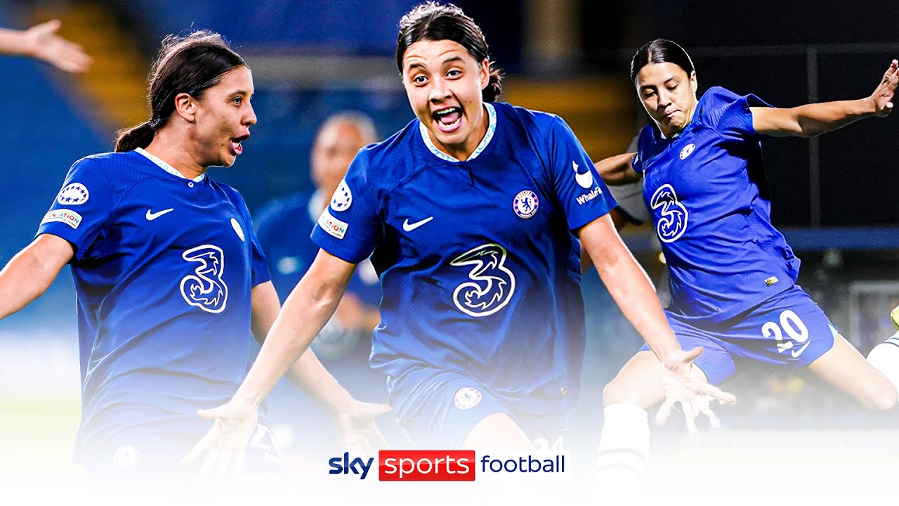 Sam Kerr's BEST GOALS so far! 🤩⚡ - YouTube