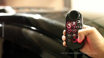 Whelen HHS2200, ION, Pioneer, Headlight Flasher, LINZ6B etc on a Dodge Journey, by blink&echo