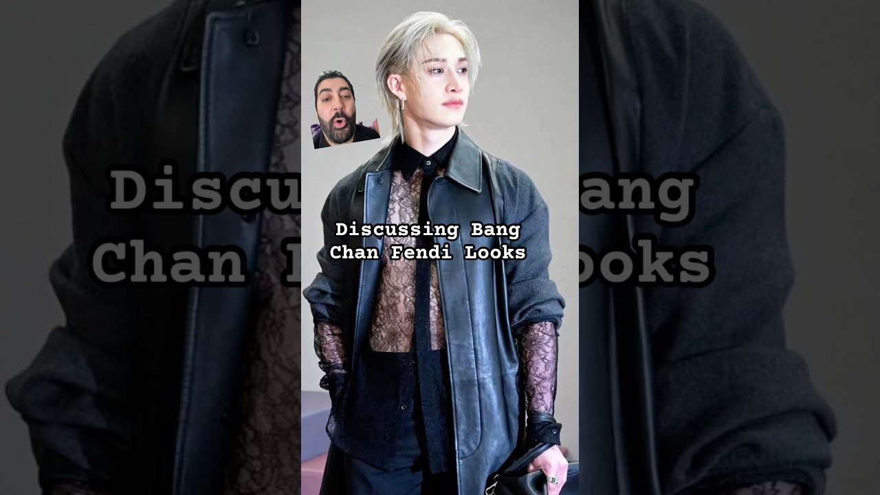 Discussing Bang Chan and his Fendi Fashion Looks! 