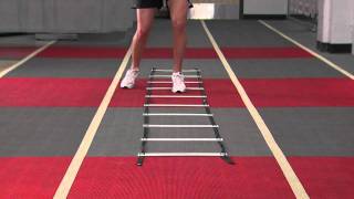 Agility Ladder -- Icky Shuffle Forward