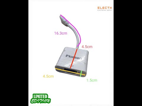 HDMI Plug 1.4V to VGA Outlet Converter