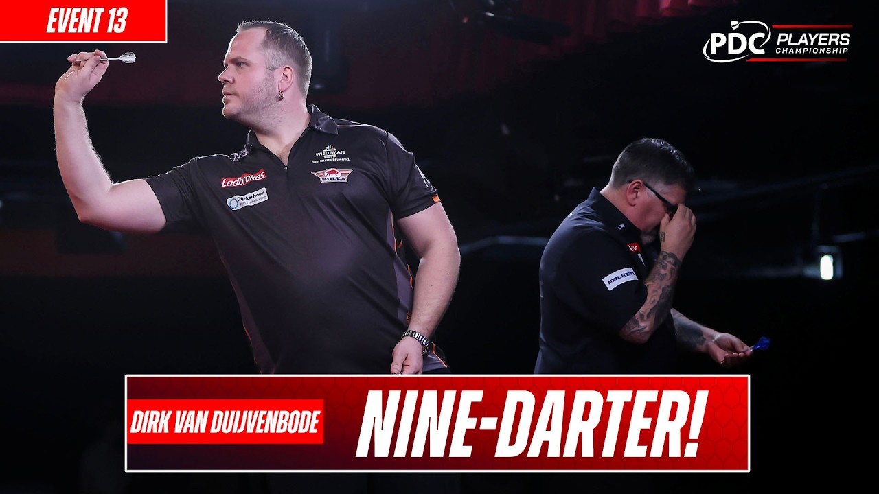 NINE DART DIRK! 😍 | Dirk van Duijvenbode | Players Championship