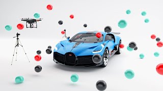 2023 product a teaser introduction of Bugatti Divo by HosseinAhangari | tyflow in 3dsmax