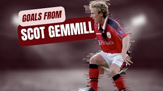 A few career goals from Scot Gemmill