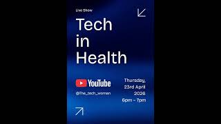 Tech in Health Live Show! 🚨🧬 #shorts #healthtech  #futureofhealth  #liveshow #digitalwellness #tech