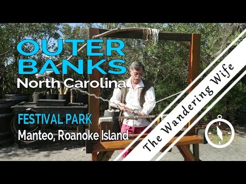 🇺🇸 MANTEO, NORTH CAROLINA: Festival Park at Manteo, Roanoke Island 🇺🇸| TRAVEL VLOG #0033