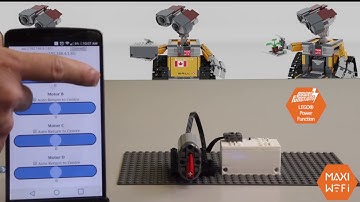 MaxiWifi Control Lego Servo motor