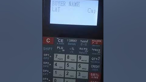 Aclas ETR tutorial - buyers pin