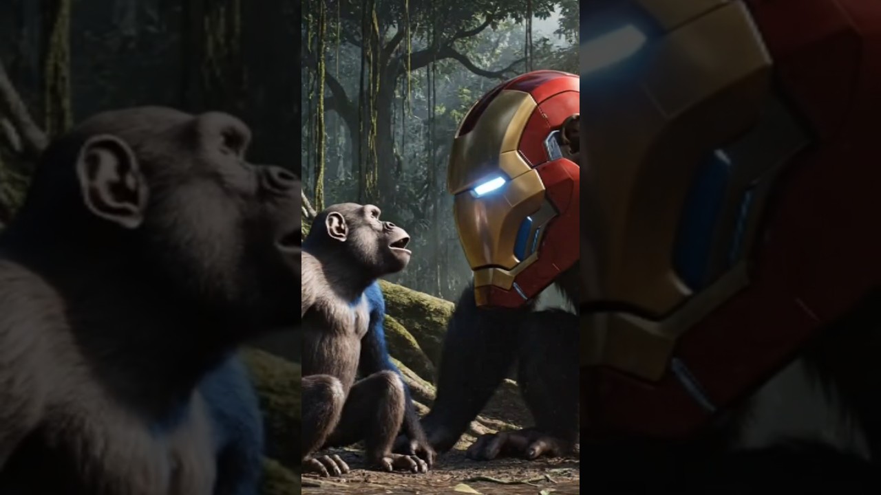 iron man monkey 🤯