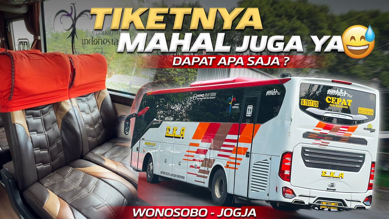 TERNYATA DI WONOSOBO ADA BUS EKA ‼️Trip Wonosobo - Jogja with EKA