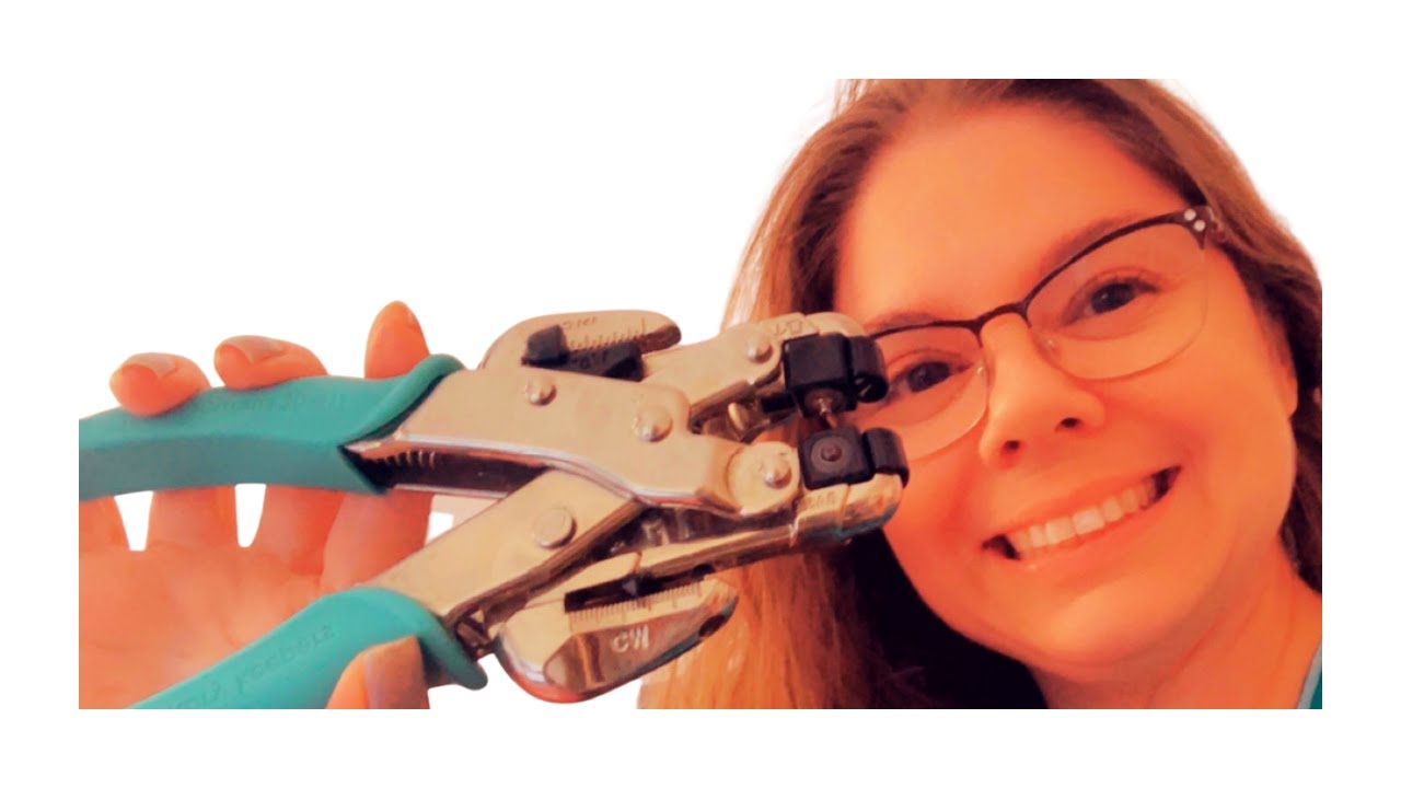 Como Usar Crop-a-Dile - WeR memory Keepers - Alicate aplicador de Ilhós - Maravilhas Compartilhadas