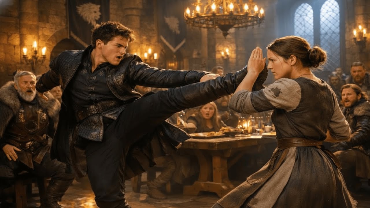 Syn Króla Likanów kopnął kelnerkę-wojowniczkę. To, co stało się potem, uciszyło wszystkich