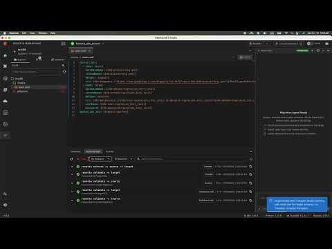 Capa de Migrate a Database Schema with Rosetta DBT Studio, Prototype Demo