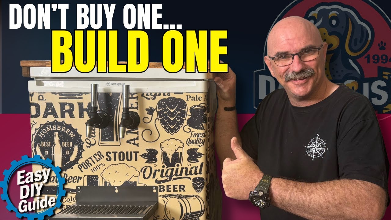 Don’t Buy One… BUILD ONE! DIY Kegerator from a $200 Fridge, image size:1280x720