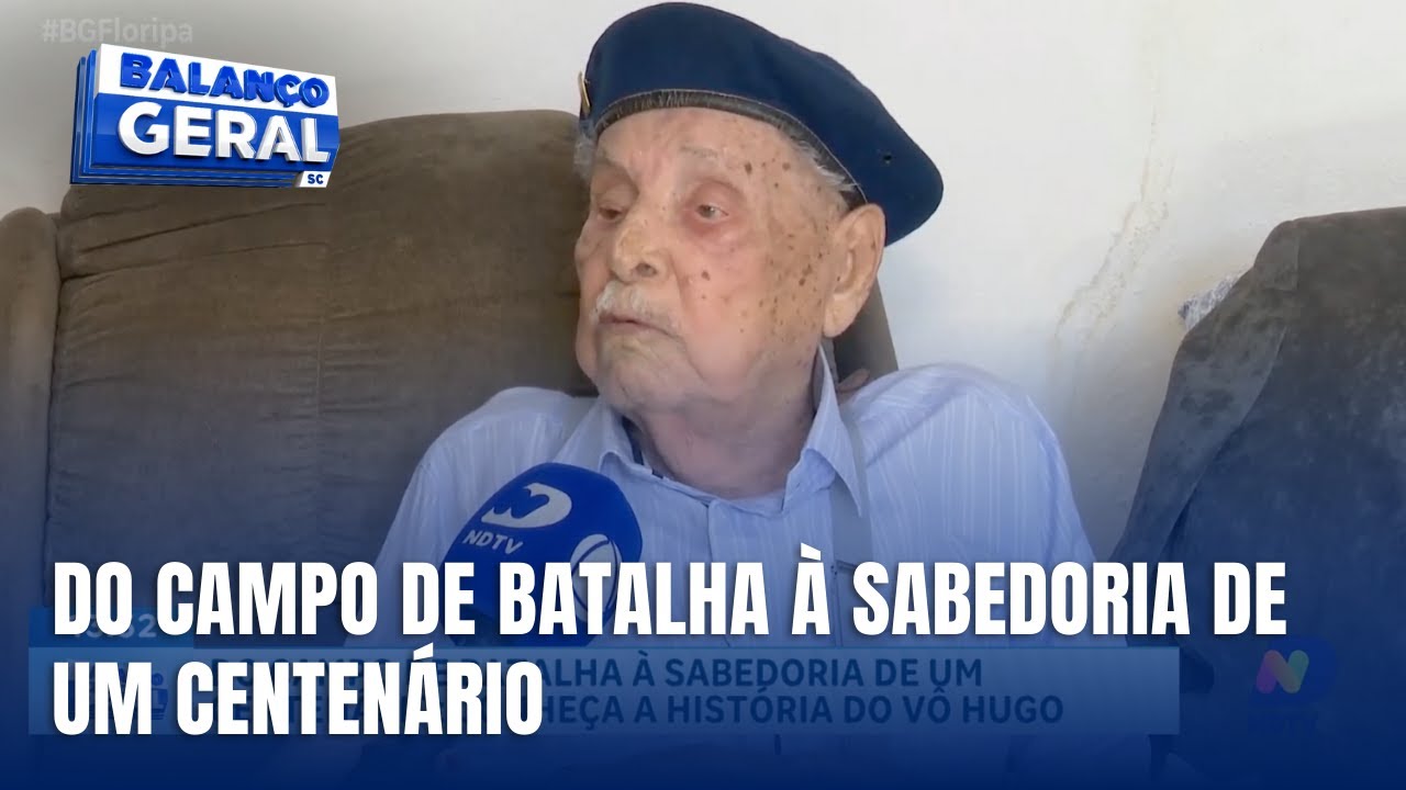 Vô Hugo: último veterano da FEB em SC e sua vida centenária