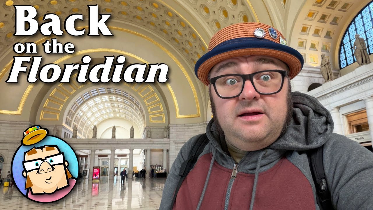 Leaving on the Floridian Train - Formerly The Silver Star - Union Station Washington, D. C.
