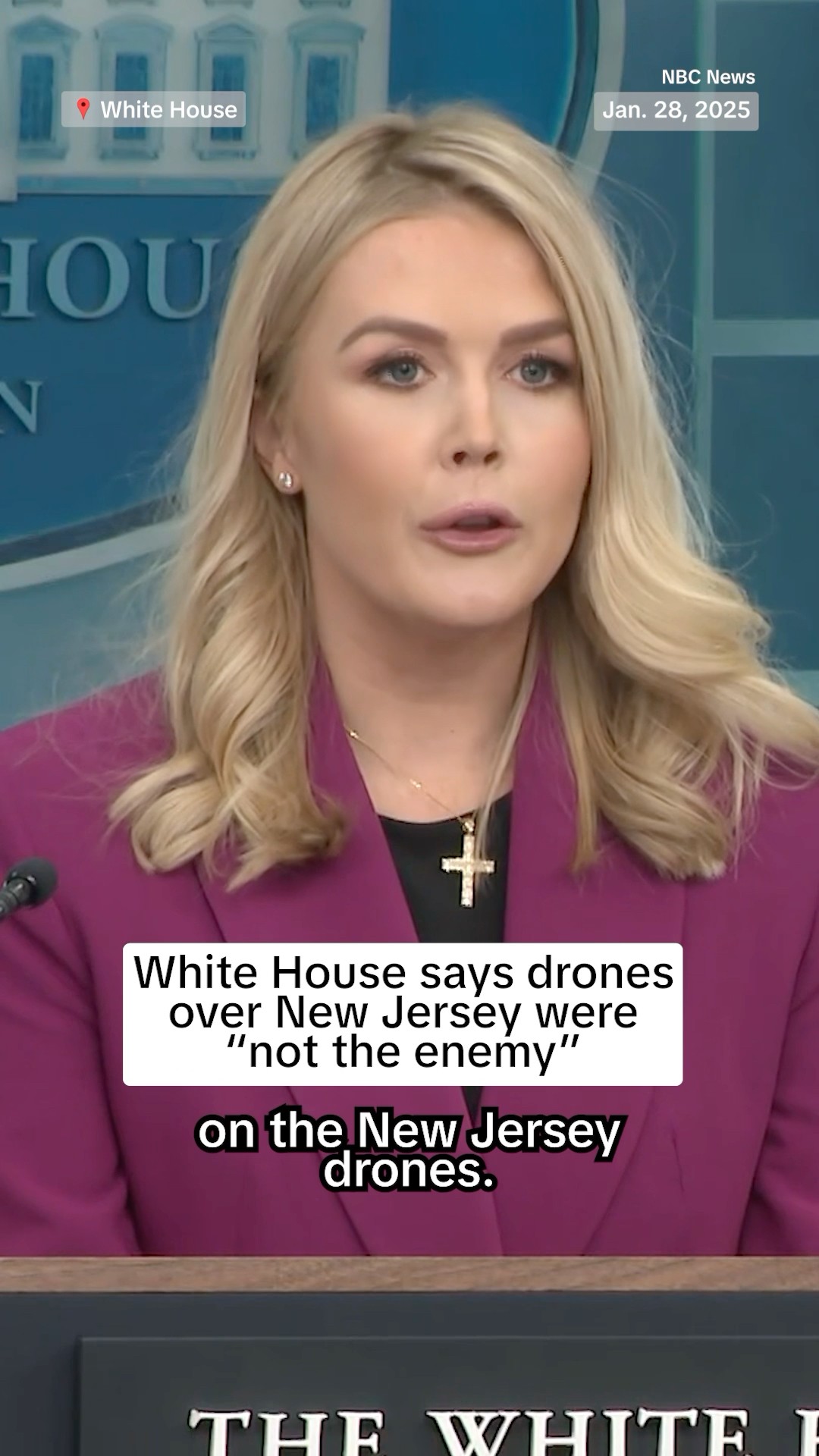 White House says drones over New Jersey were 'not the enemy'