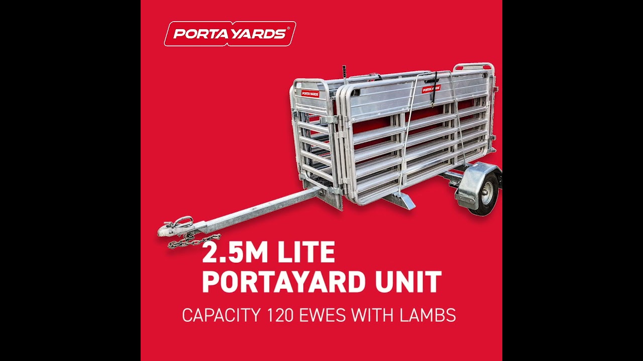 2.5m Lite Portayard Unit