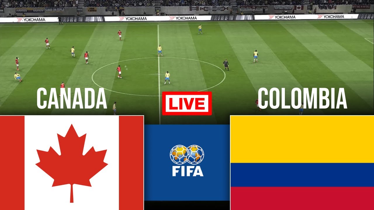 🔴LIVE : Canada vs Colombia | International Friendlies Football Match