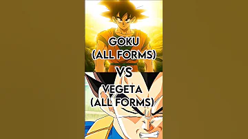 Goku VS Vegeta Full Power And All Forms|After Dark x Sweater Weather Edit #anime #shorts