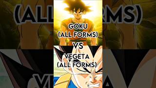 Goku VS Vegeta Full Power And All Forms|After Dark x Sweater Weather Edit #anime #shorts Resimi