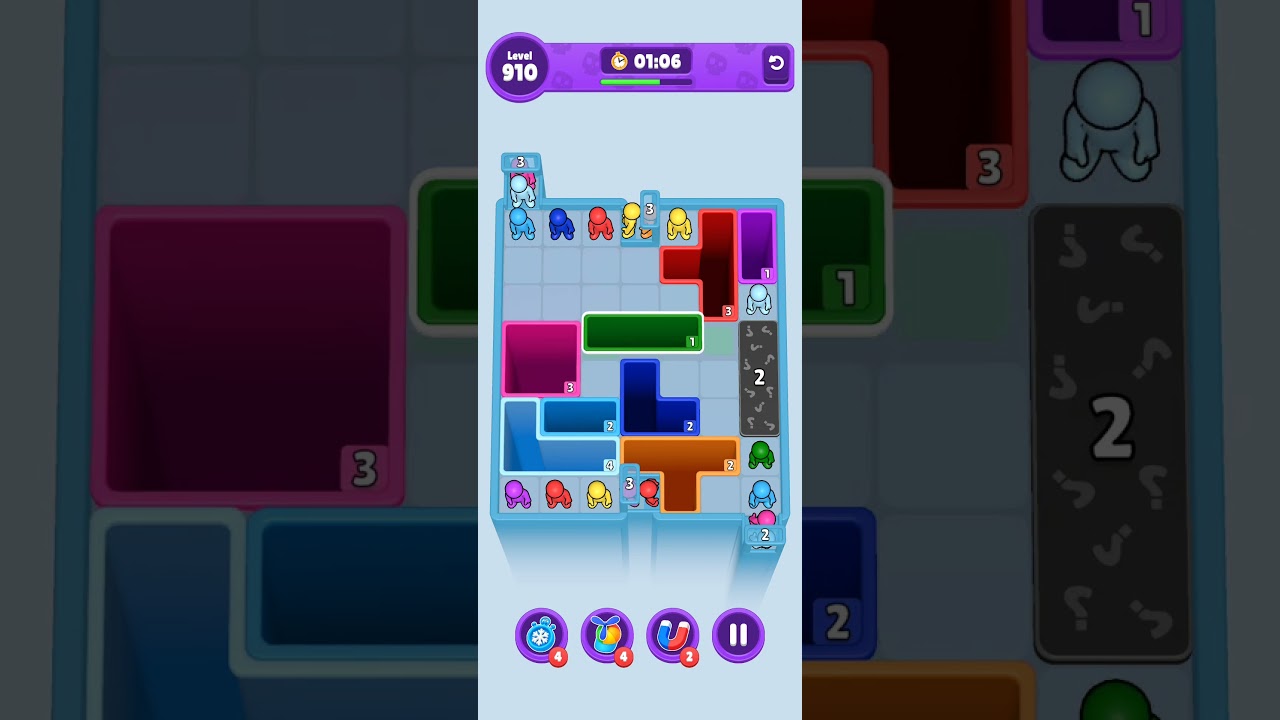 Drop Away Level 910 | Walkthrough